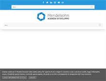 Tablet Screenshot of mendelsohn.it